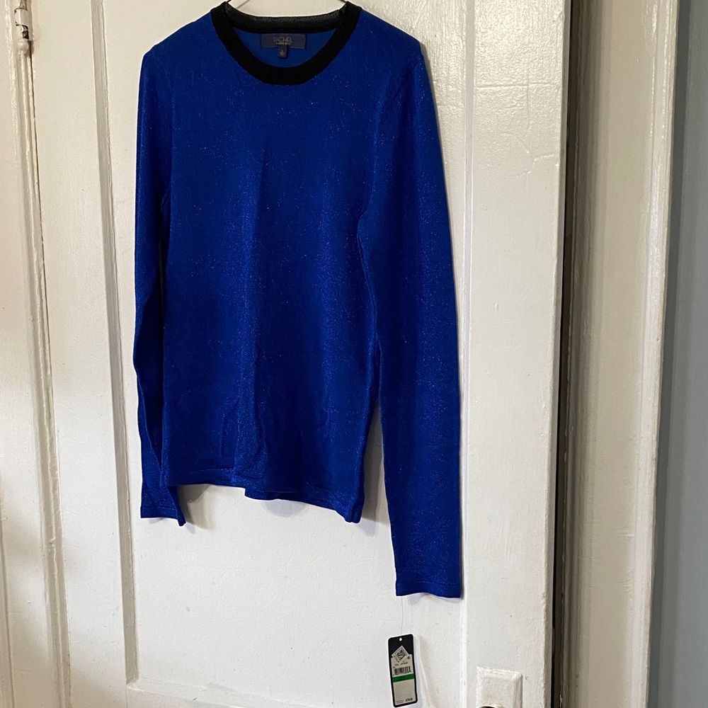 Blue Long Sleeve Sweater